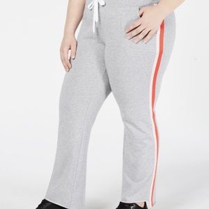 Calvin Klein Performance Plus Size Striped Pants